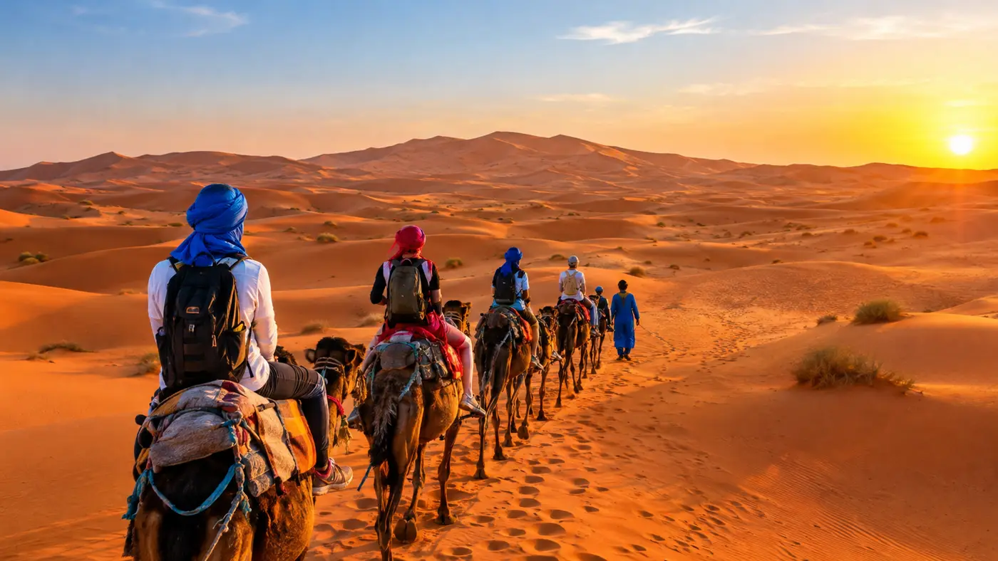 Guía de Tour de 4 Días de Marrakech a Merzouga por el Desierto