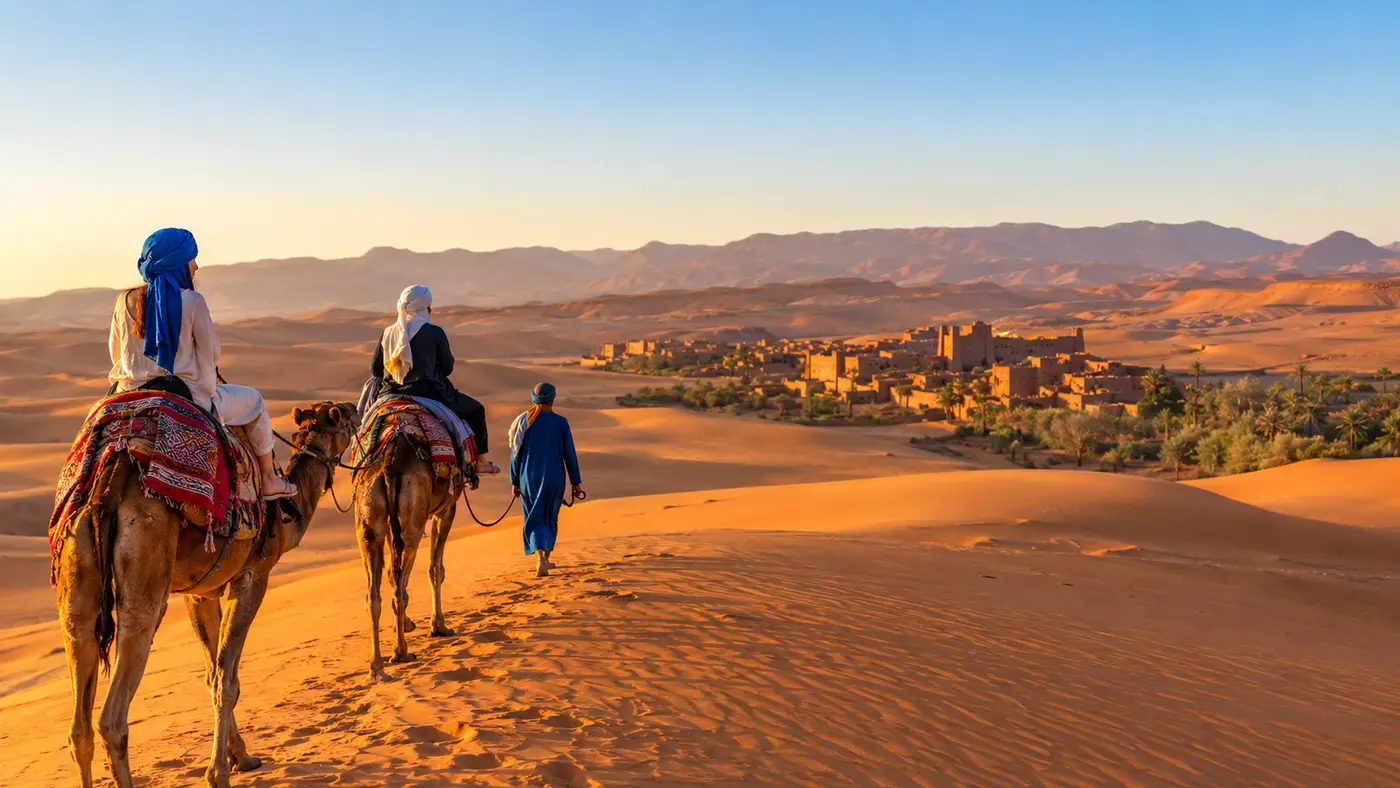 Itinerario del Tour por el Desierto de Marrakech a Fez
