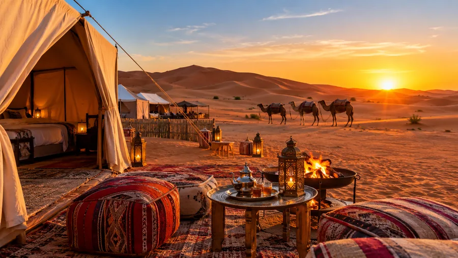 Camping, Safari ed Escursioni nel Deserto del Sahara